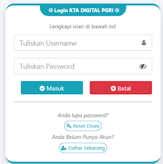 Register PGRI Kota Sukabumi - Persatuan Guru Republik Indonesia Cabang Kota Sukabumi